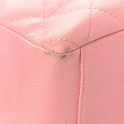 Chanel Caviar Quilted Petit Shopping Tote PST Pink 8 of 19