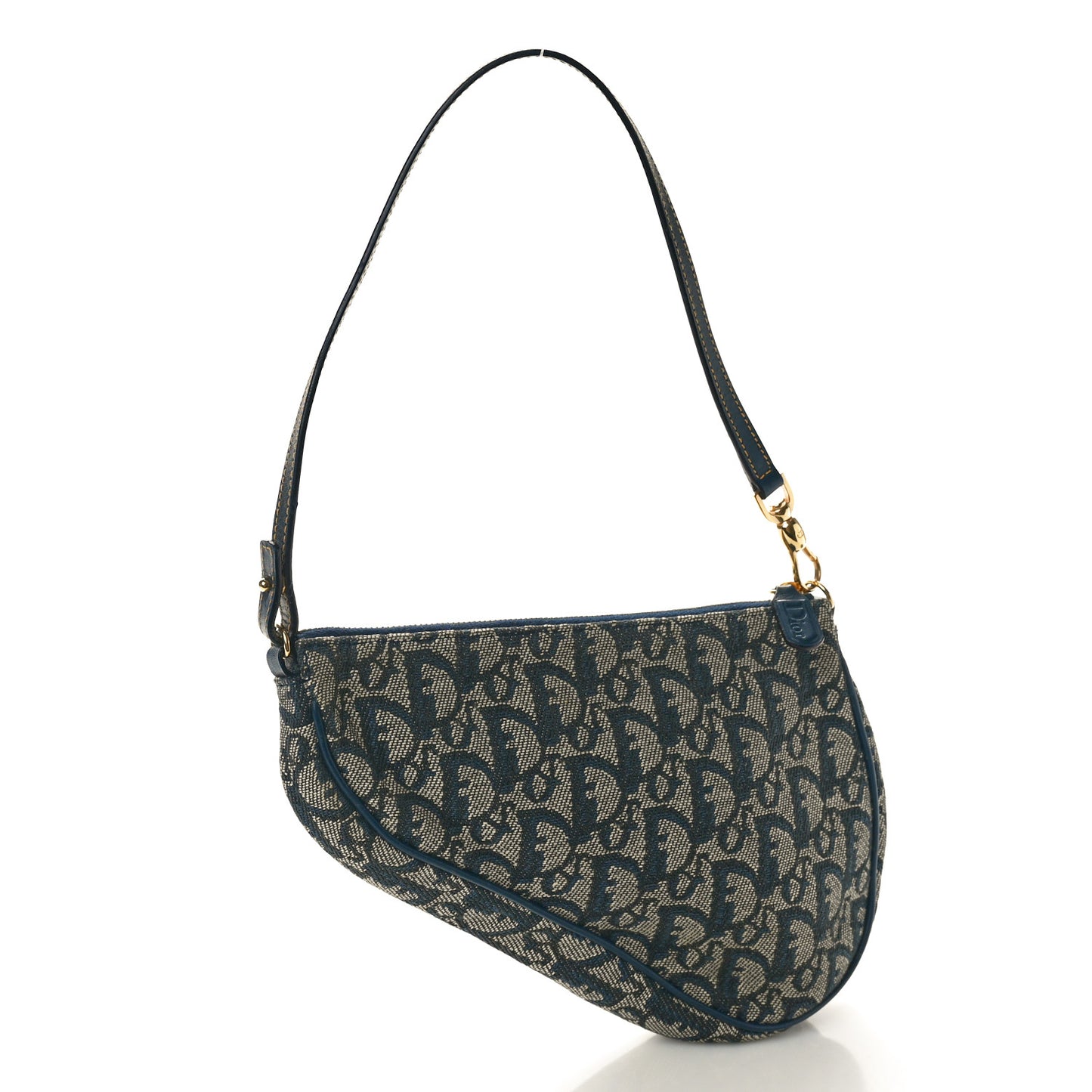 Monogram Mini Saddle Pochette Navy