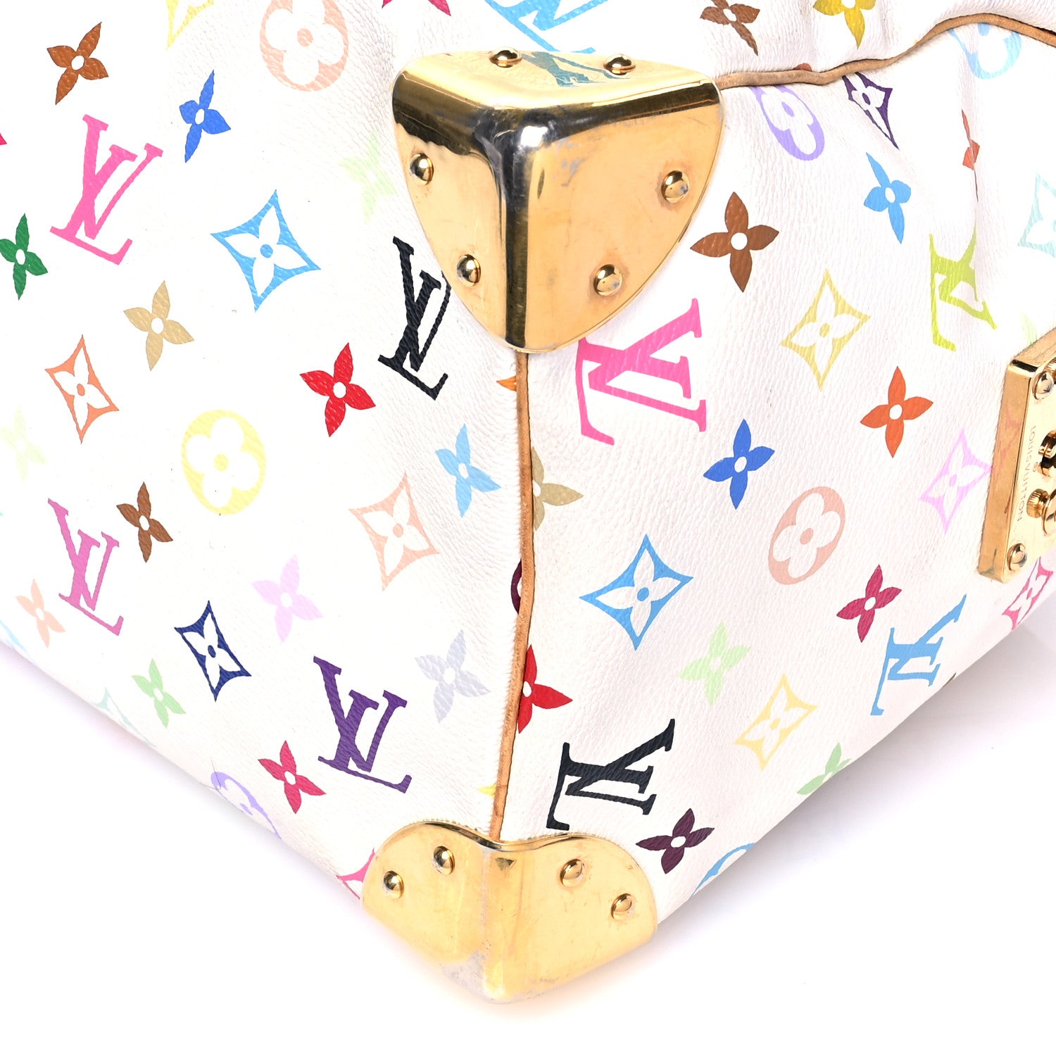 Louis Vuitton Monogram Multicolor Speedy 30 White 10 of 12