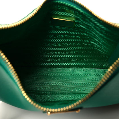 Prada Saffiano Lux Mini Re-Edition Shoulder Bag Mango 5 of 9