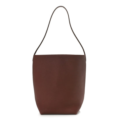 The Row Grained Calfskin Medium N/S Park Tote Cognac 1 of 9