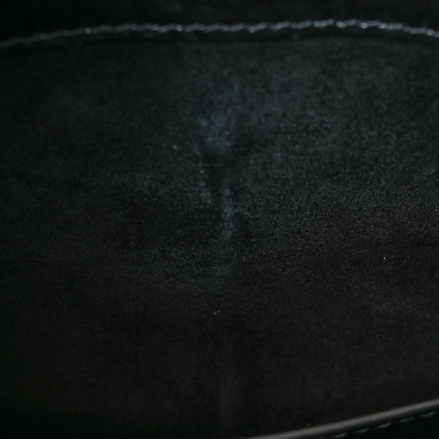 Shiny Calfskin Crocodile Embossed Claude Tote Black