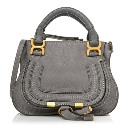 Chloe Calfskin Mini Marcie Satchel Cashmere Grey 1 of 9
