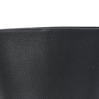 The Row Grained Calfskin Medium N/S Park Tote Black 7 of 9