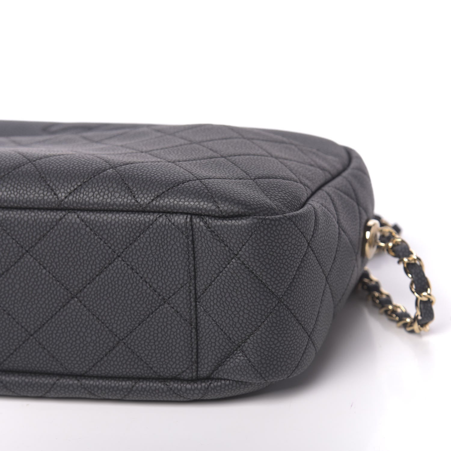 Chanel Caviar Quilted Large Coco Tassel Camera Case Black 10 of 11