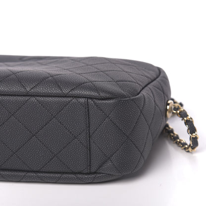 Chanel Caviar Quilted Large Coco Tassel Camera Case Black 10 of 11