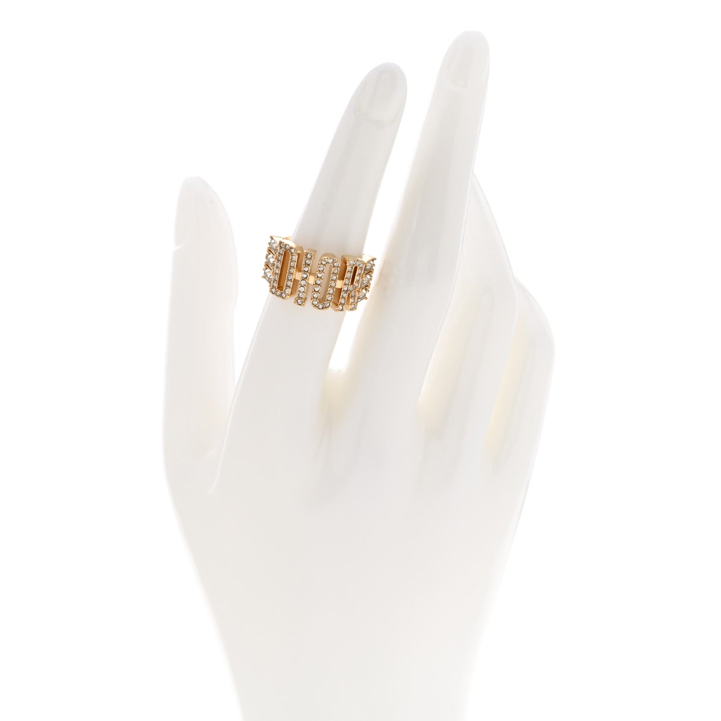 Metal Crystal DIO(R)EVOLUTION Ring 52/6 Gold