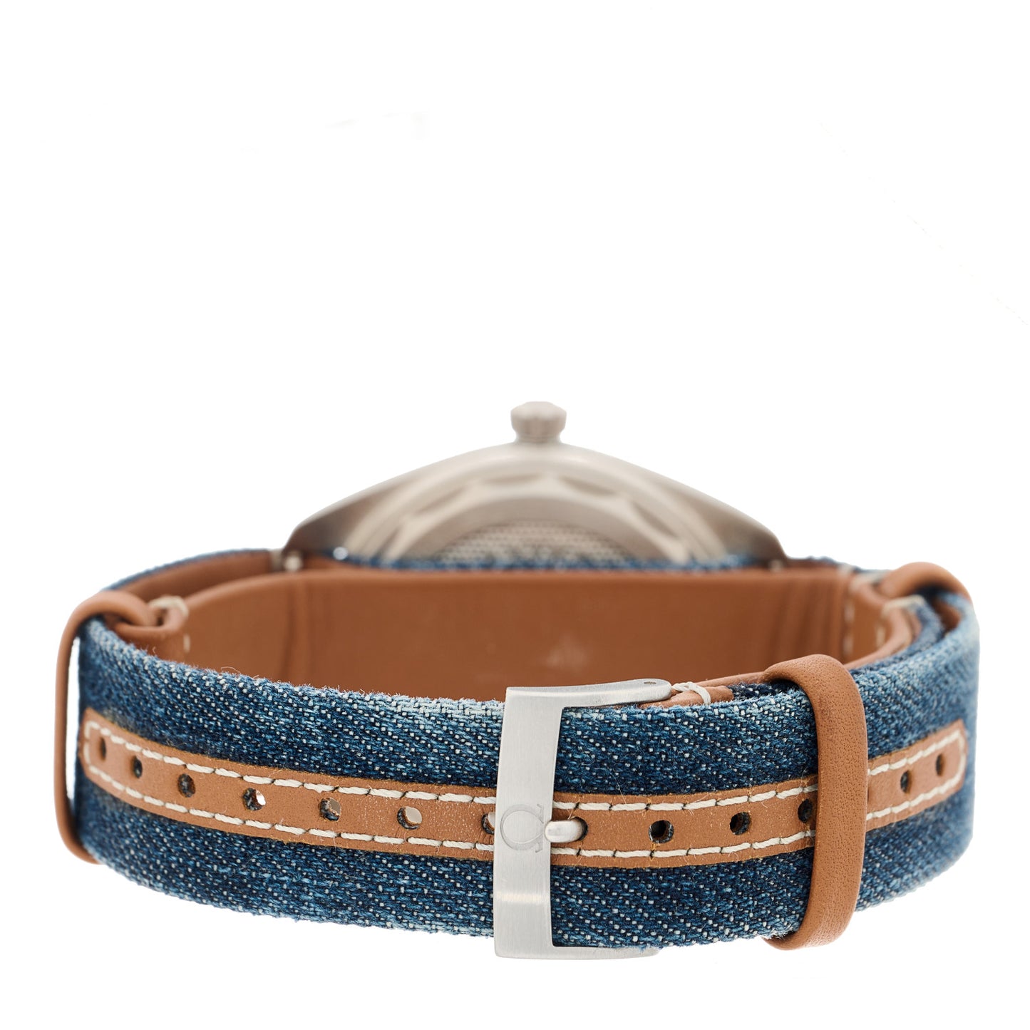 Stainless Steel Fabric 40mm Seamaster Railmaster Co-Axial Automatic Watch Blue 220.12.40.20.03.001