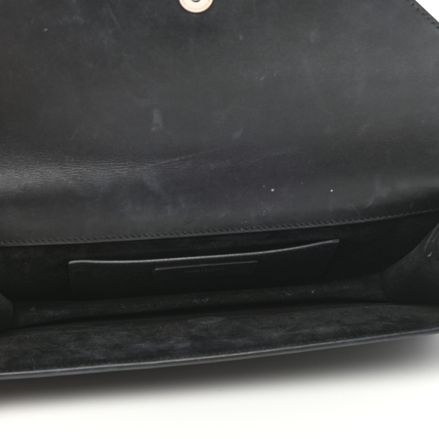 Saint Laurent Calfskin Studded Betty Clutch Black 5 of 13