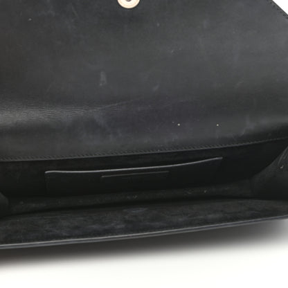 Saint Laurent Calfskin Studded Betty Clutch Black 5 of 13