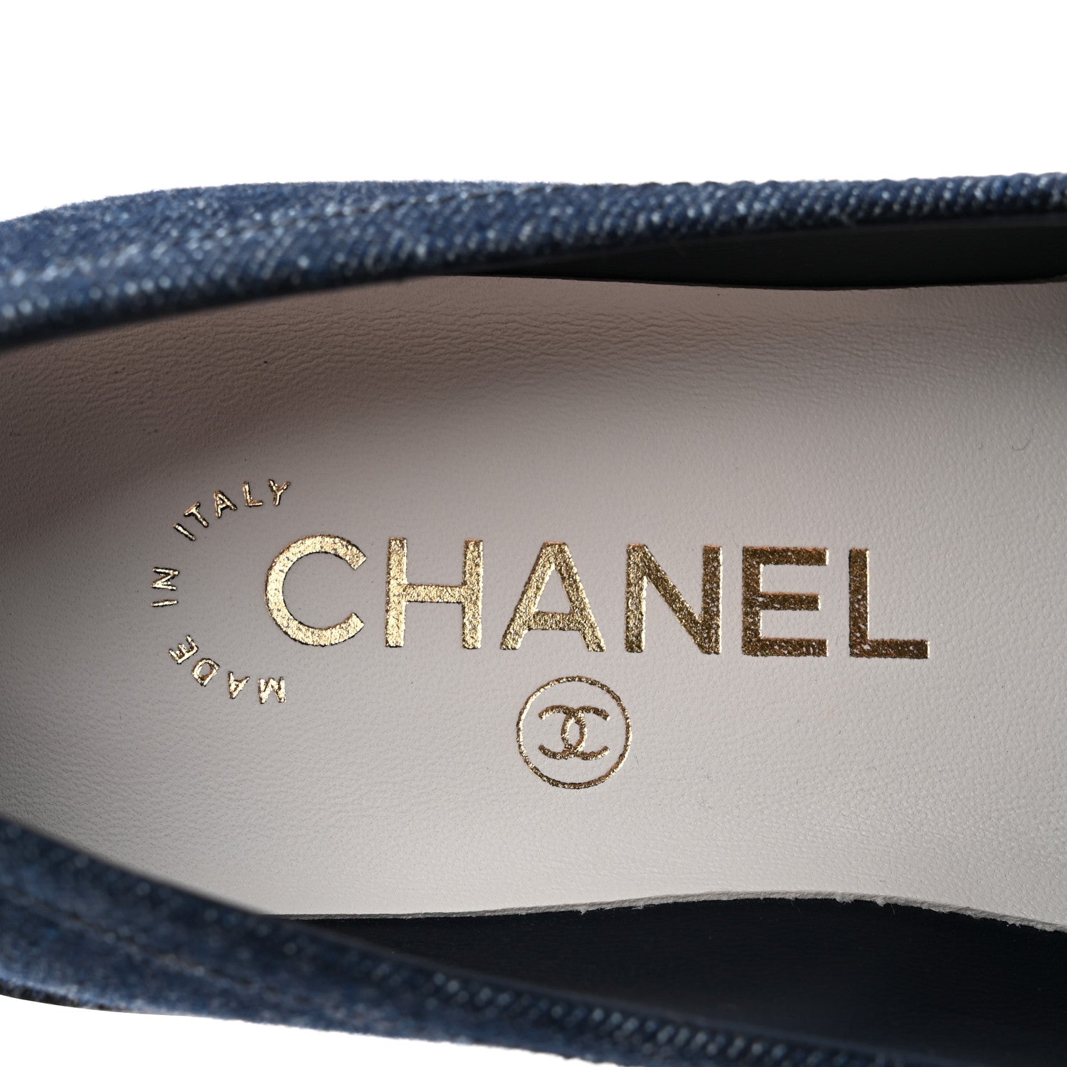 Chanel Denim CC Turnlock Loafers 36.5 Dark Blue 1619832 – FASHIONPHILE