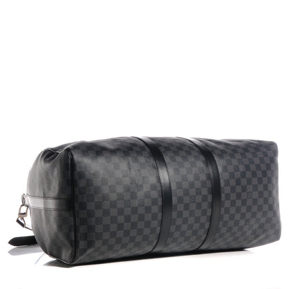 Louis Vuitton Damier Graphite Keepall Bandouliere 55 4 of 8