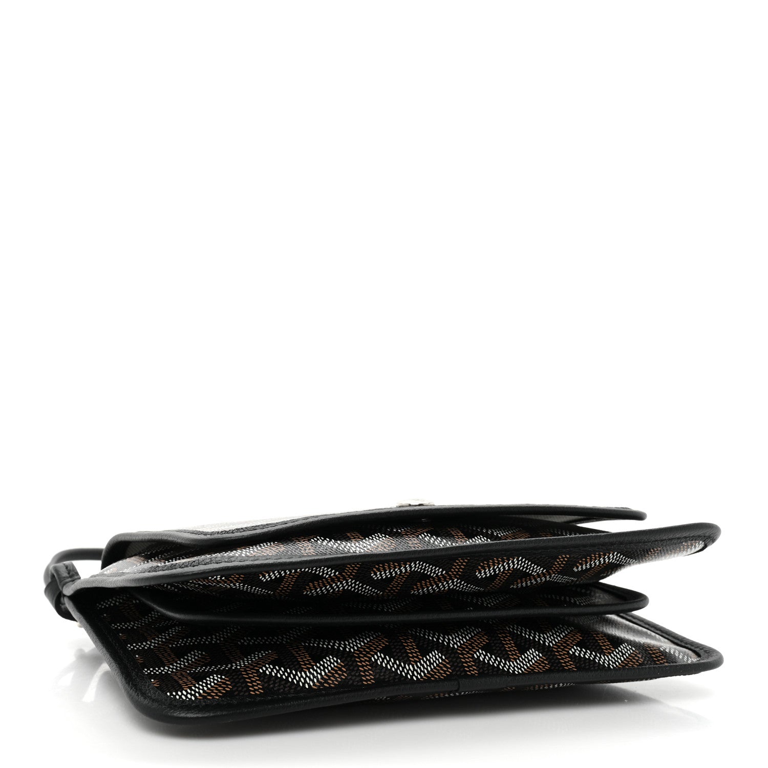 Goyard Goyardine Plumet Wallet Clutch Black 3 of 9