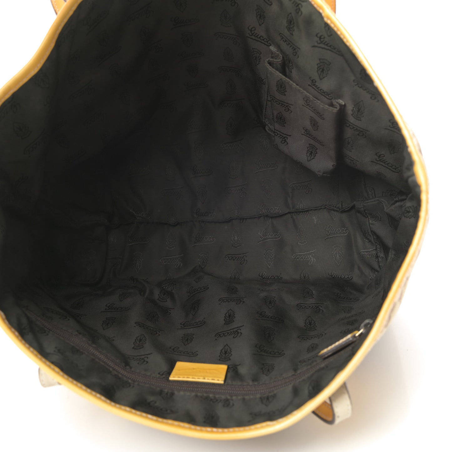 Monogram Web Medium Jolie Tote Yellow