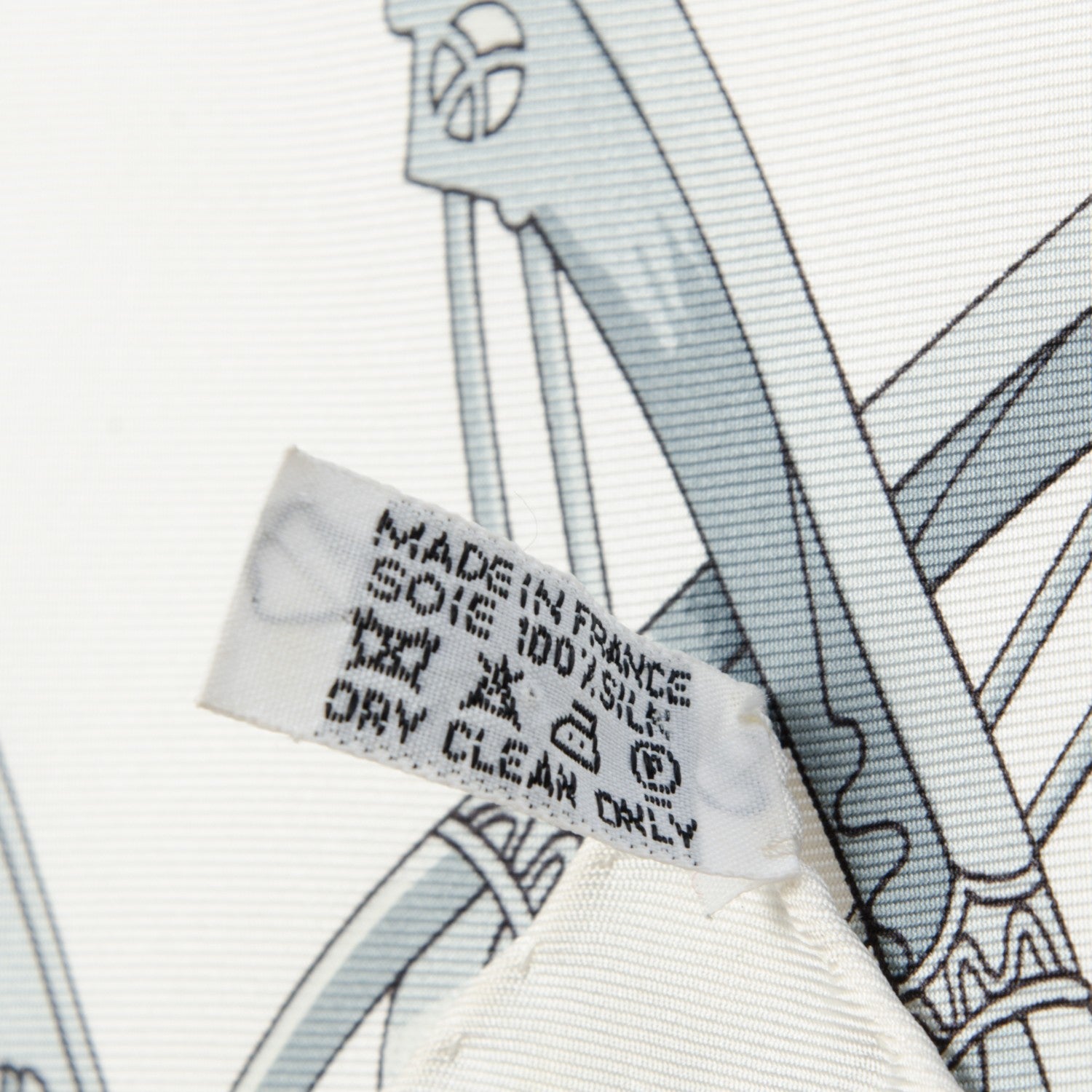 Hermes Silk Mors et Gourmettes Scarf 90 5 of 5