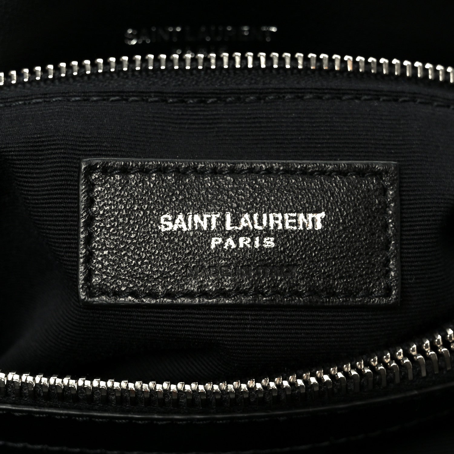 Saint Laurent Calfskin Y Quilted Monogram Medium Loulou Chain Satchel Black 12 of 21