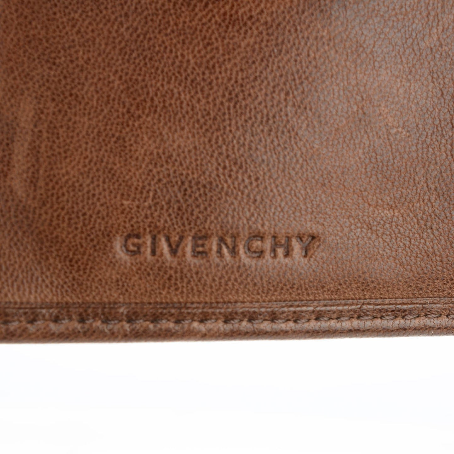 Lambskin Nightingale Compact Wallet Brown