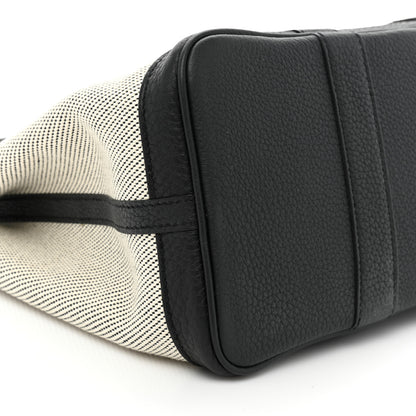 Hermes Toile Negonda Garden Party 30 TPM Black Ecru 8 of 12