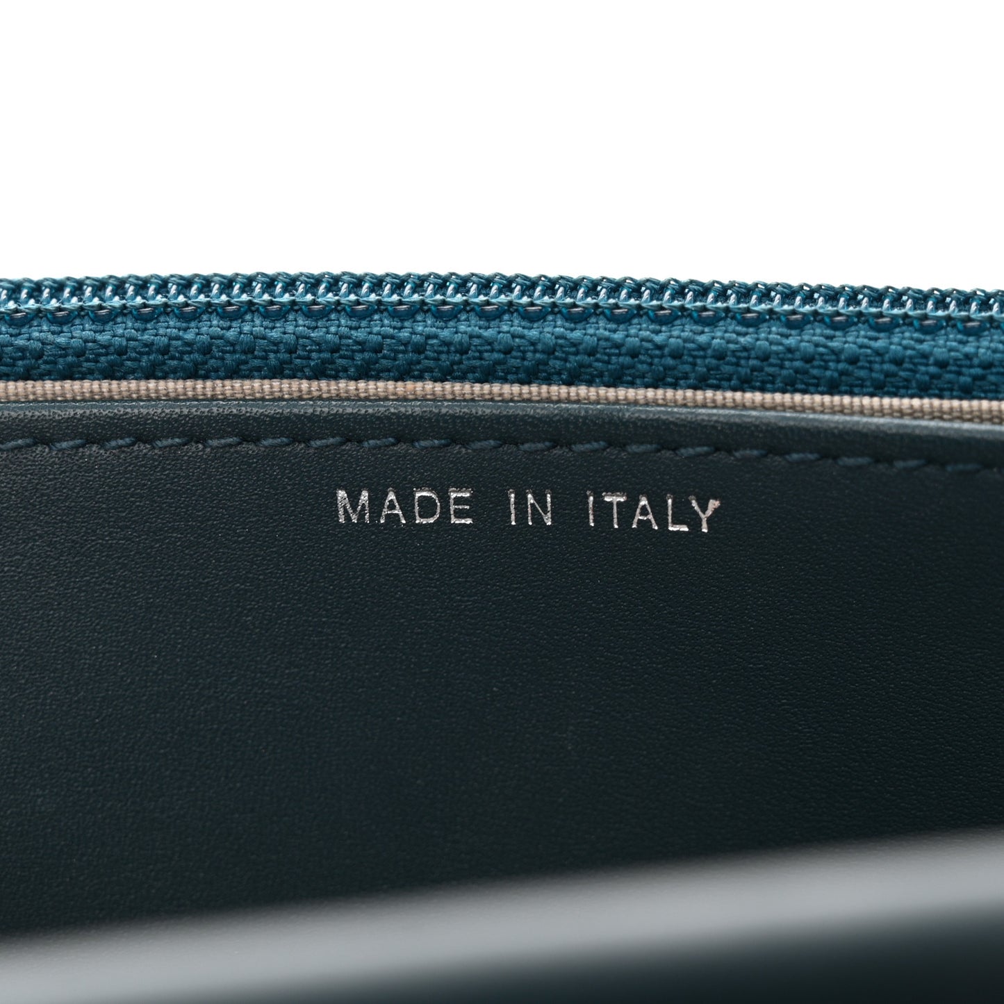 Velvet Quilted Boy Wallet On Chain WOC Teal