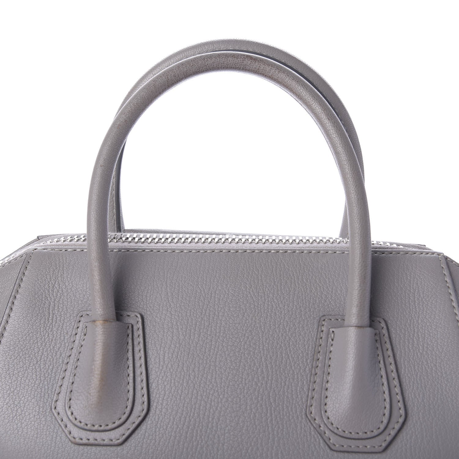Givenchy Sugar Goatskin Small Antigona Pearl Grey 12 of 13