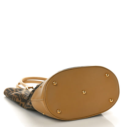 Fendi Zucca Tote Tobacco Beige 4 of 10