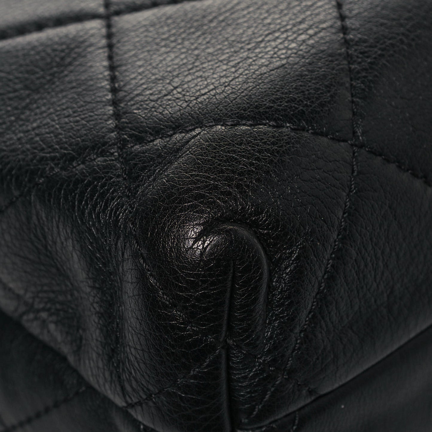 Calfskin Quilted In The Business Flap Bag Black