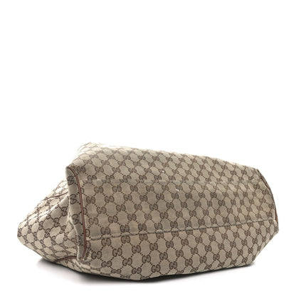 Gucci Monogram Large Sukey Tote Brown 3 of 11