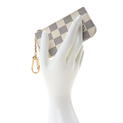 Louis Vuitton Damier Azur Key Pouch 2 of 6