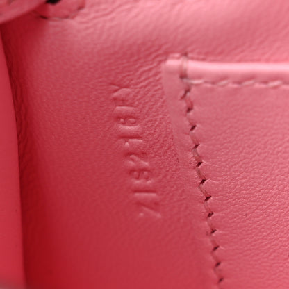 Hermes Chevre Mysore Mini Kelly Sellier 20 Rose Sakura 7 of 10