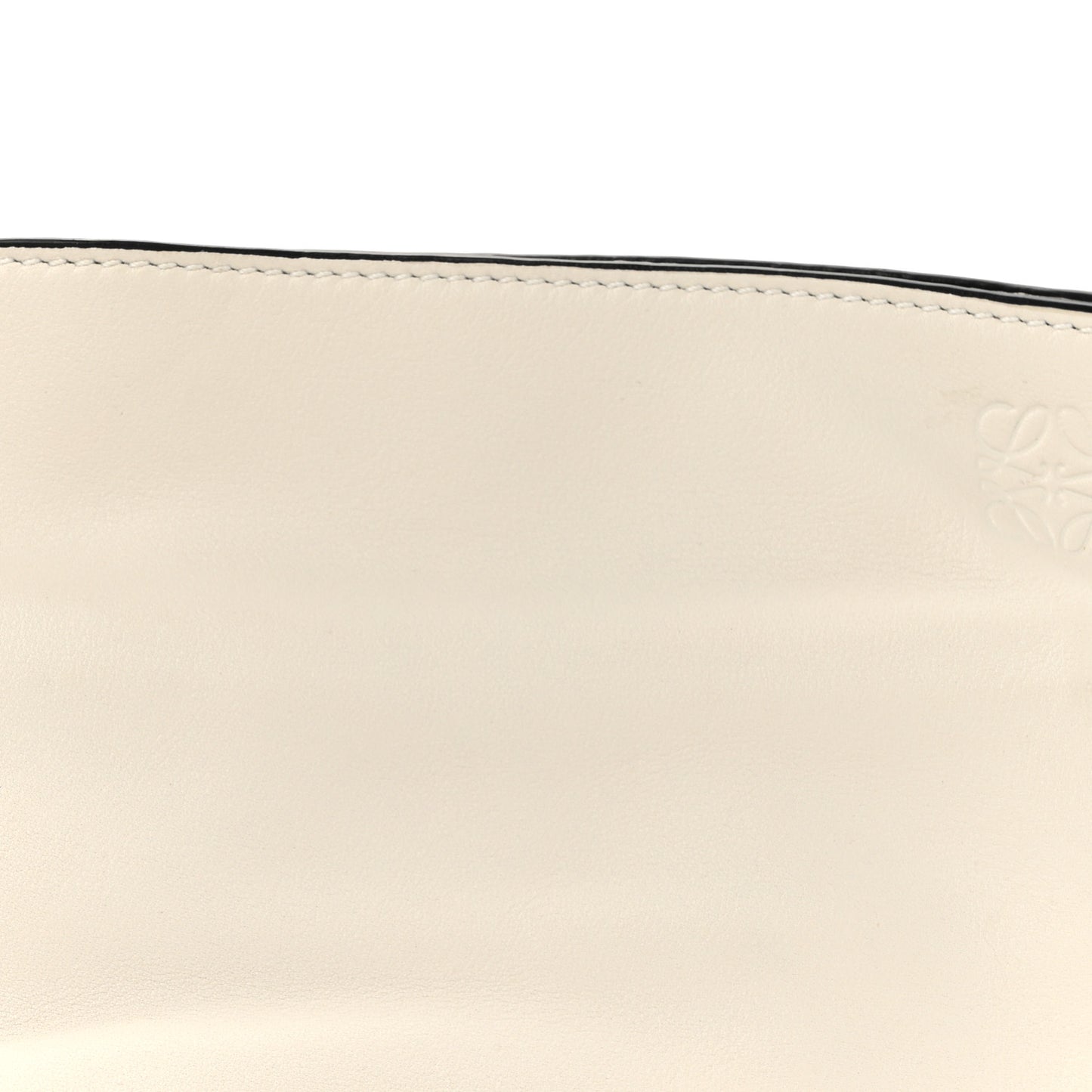 Calfskin Mini Flamenco Knot Clutch Angora