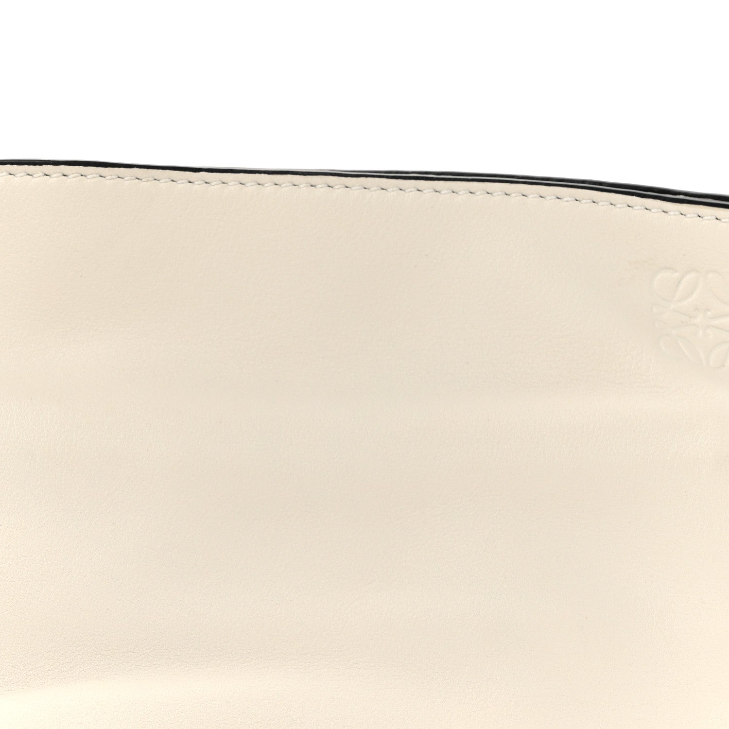 Loewe Calfskin Mini Flamenco Knot Clutch Angora 8 of 13