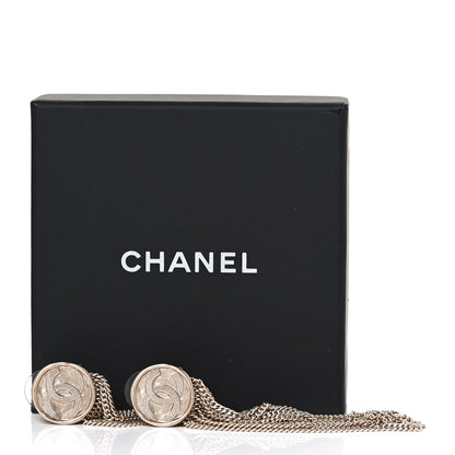 Chanel Chain CC Dangle Earrings Gold 6 of 6