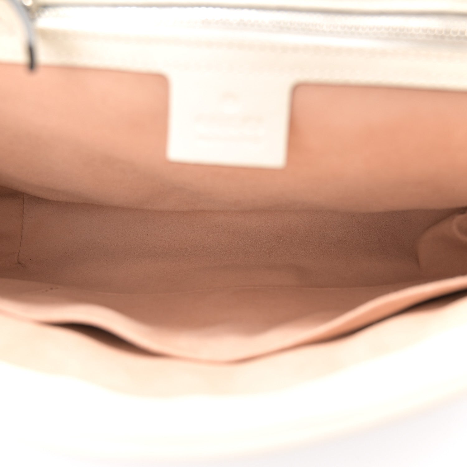 Gucci Vintage Effect Calfskin Matelasse Diagonal Medium Torchon GG Marmont Shoulder Bag Blue Agata Mystic White 5 of 11