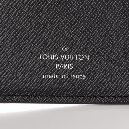 Louis Vuitton Taiga Stripe Brazza Wallet Ardoise 6 of 7
