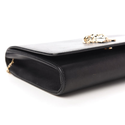 Versace Vitello Palazzo Medusa Evening Clutch Bag Black 6 of 10