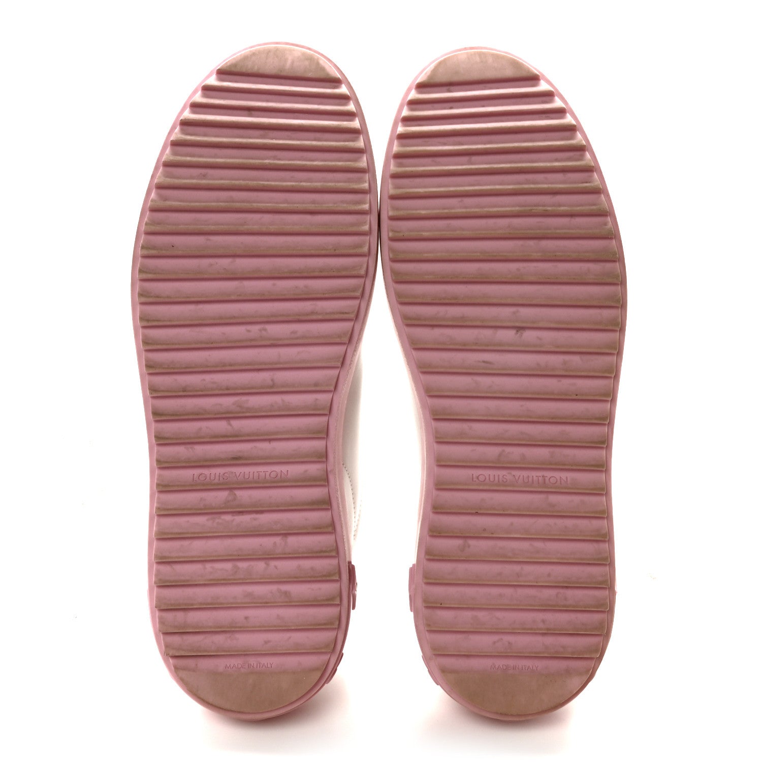 Louis Vuitton Calfskin LV Timeout Sneaker 40 White Rose Clair 6 of 8