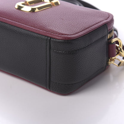 Marc Jacobs Supple Natural Grain Calfskin Softshot 21 Crossbody Bag Burgundy 7 of 9
