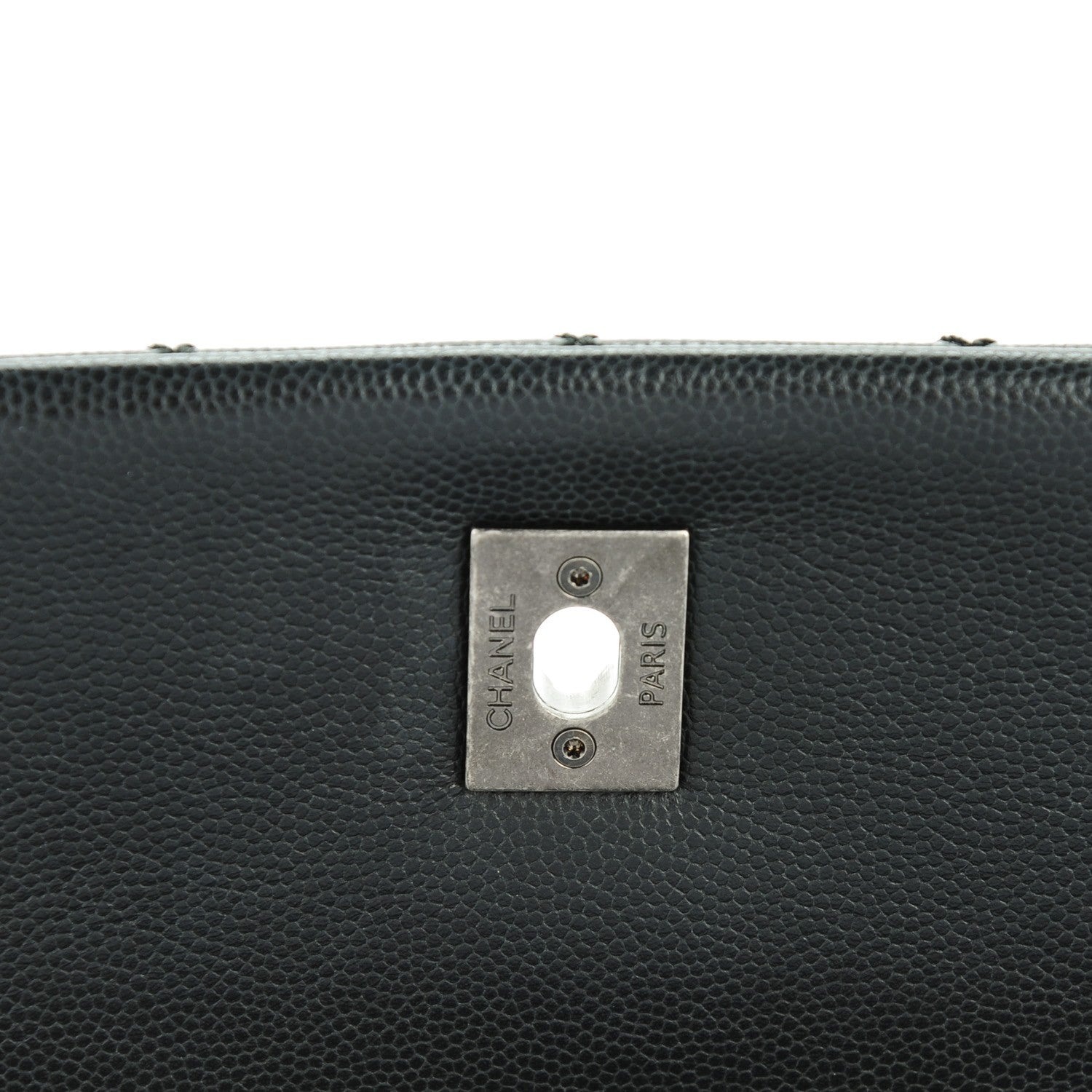 Chanel Caviar Quilted Small Coco Handle Flap Black 5 of 8