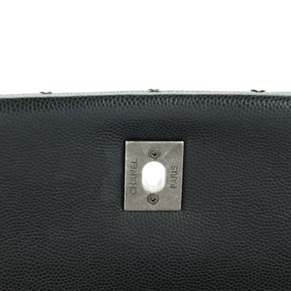 Chanel Caviar Quilted Small Coco Handle Flap Black 5 of 8