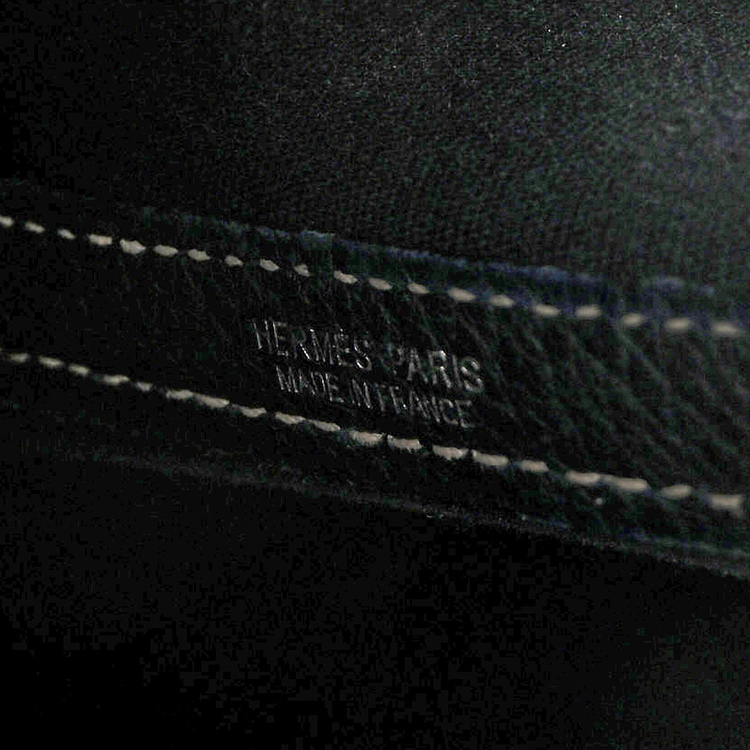 Hermes Toile Negonda Garden Party Tote 36 MM Bleu Marine 6 of 9