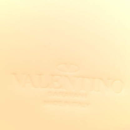 Valentino Garavani Patent Monochrome Medium Rockstud Flip Lock Crossbody Bag Light Ivory 5 of 9
