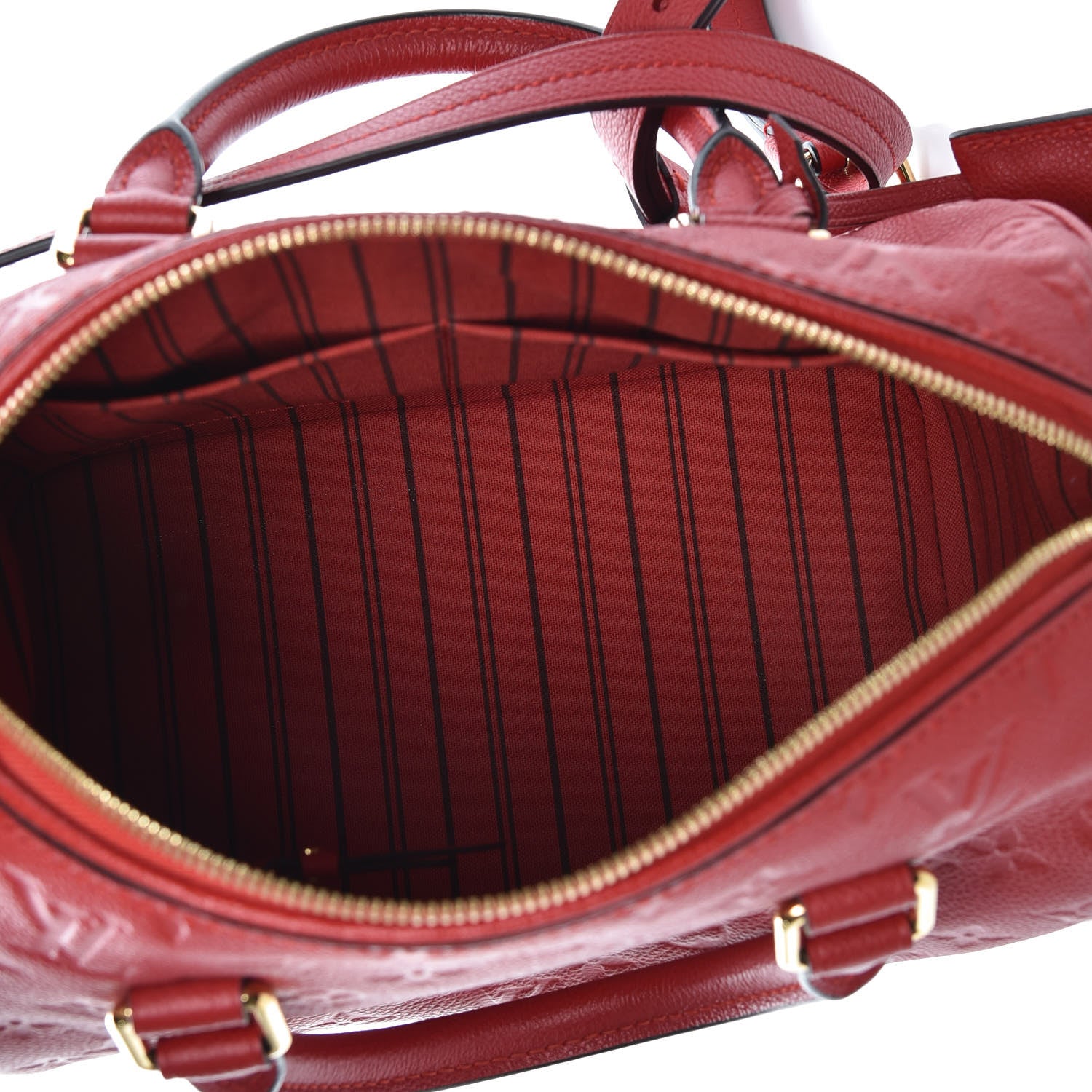 Louis Vuitton Empreinte Speedy Bandouliere 25 Cherry 5 of 8