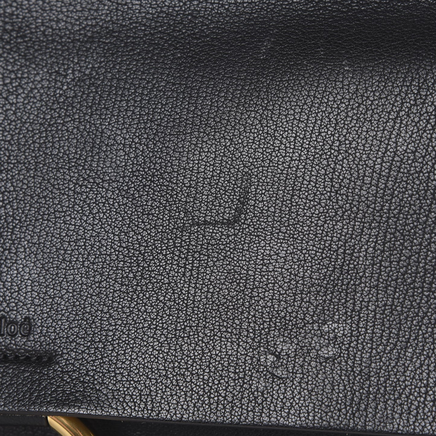 Goatskin Medium Faye Shoulder Bag Black