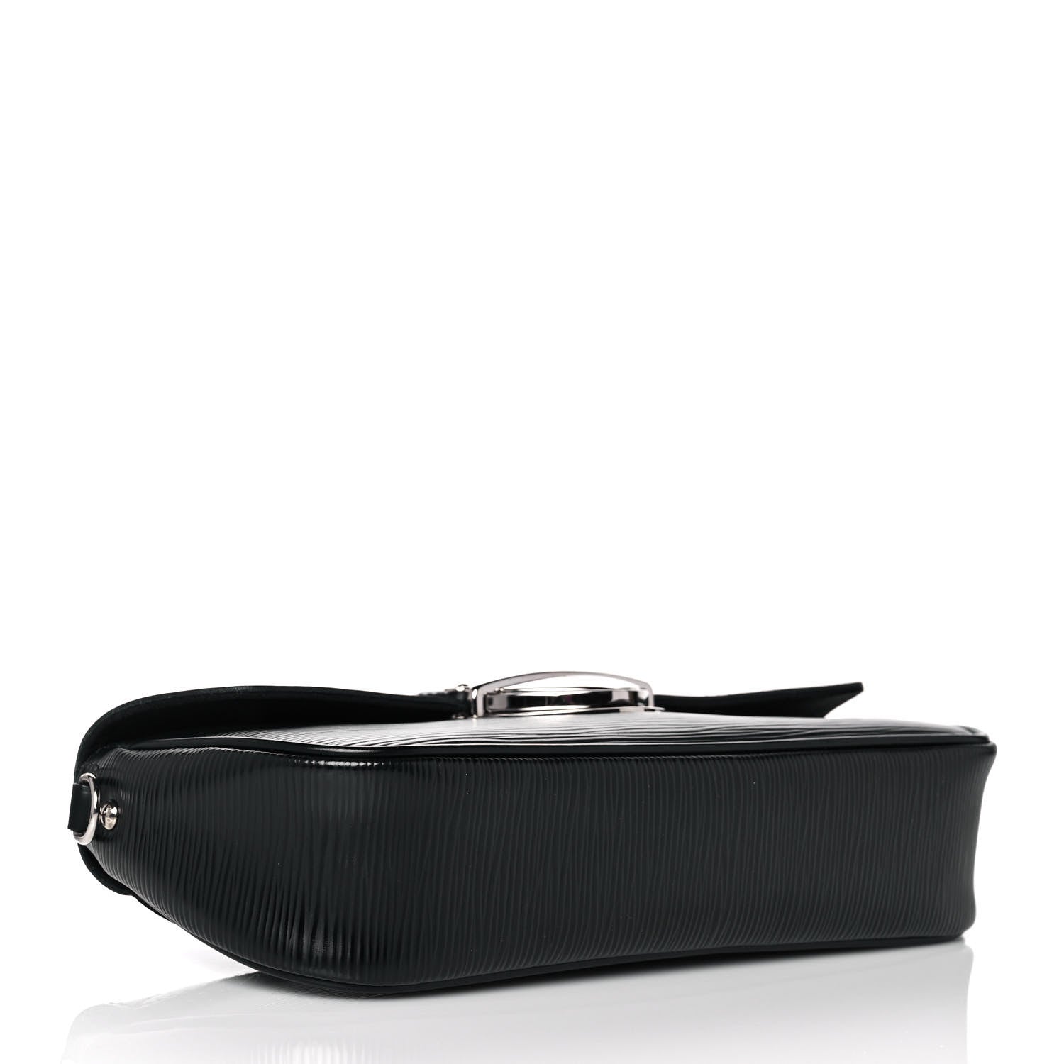 Louis Vuitton Epi Montaigne Clutch Black 4 of 8
