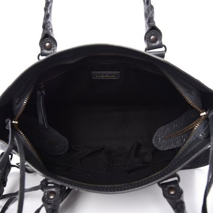 Balenciaga Agneau Arena Graffiti All Over Classic Hardware S City Gris Fossile White 5 of 7