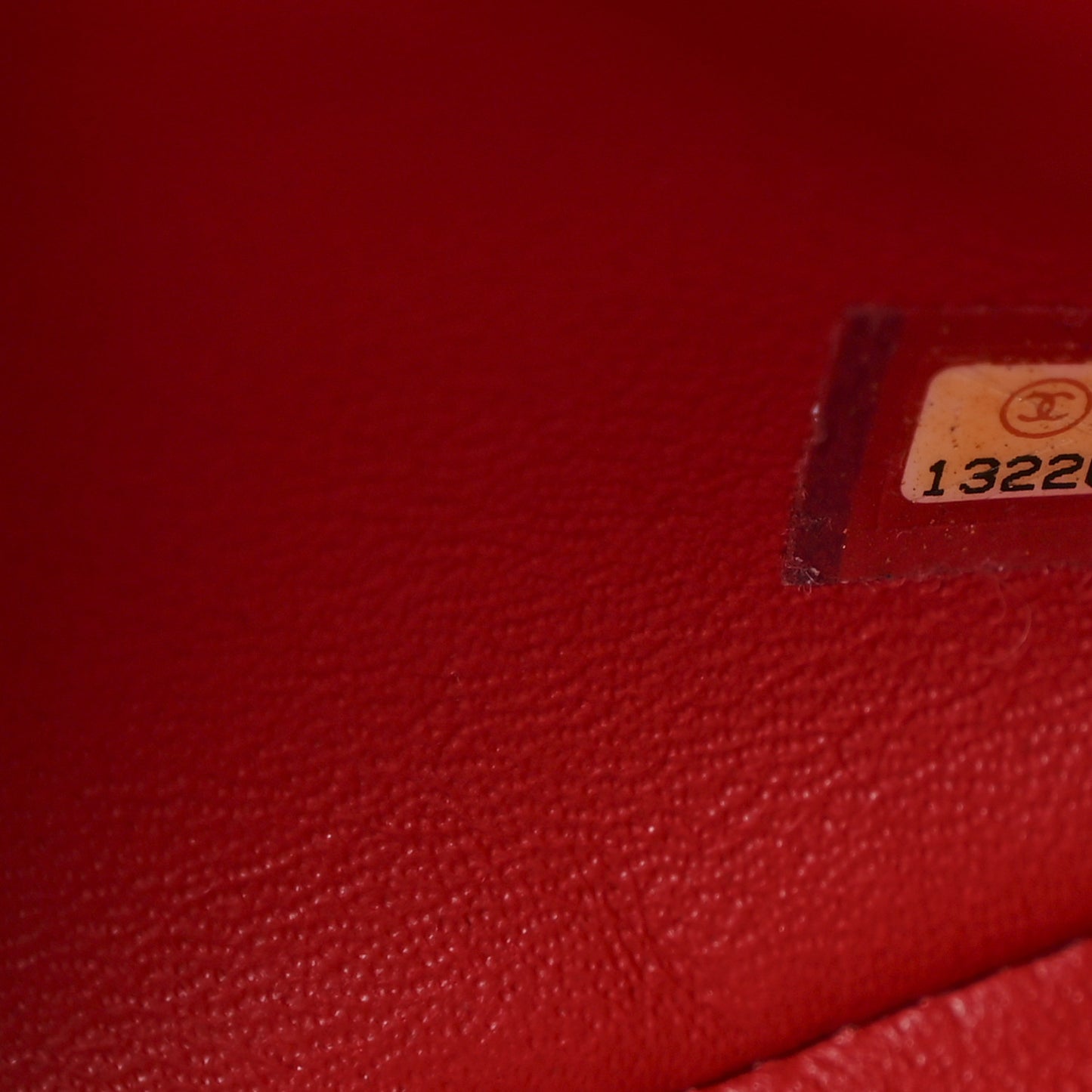 Caviar Quilted Jumbo Single Flap Red