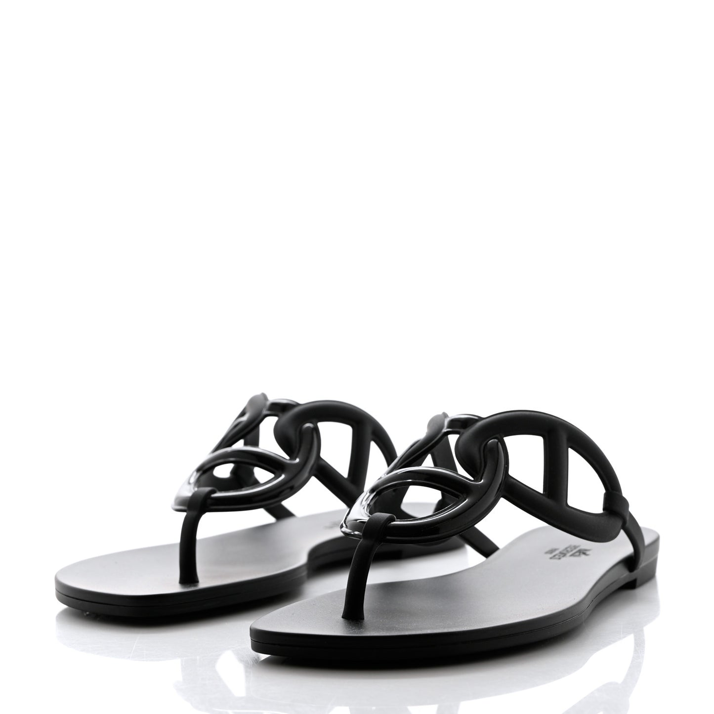 Rubber Womens Egerie Sandals 38 Black