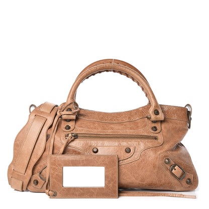 Balenciaga Chevre Classic Hardware First Caramel 1 of 13