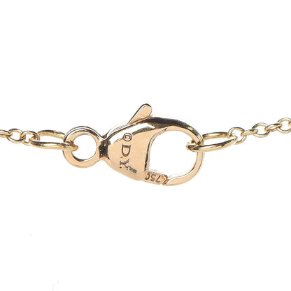 David Yurman 18K Yellow Gold Diamond Bow Pendant Necklace 6 of 6