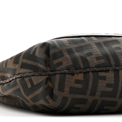 Fendi Zucca Nappa Nuvolata Vitello Tortuga Medium Spy Hobo Tobacco Moro 17 of 19